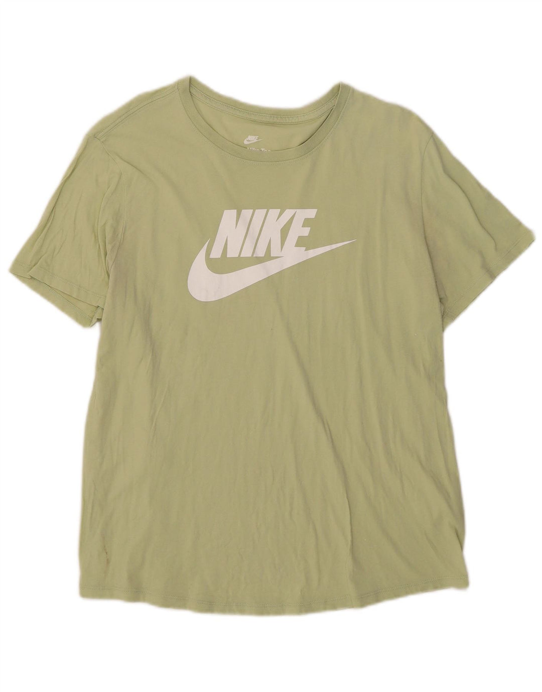 Tricou grafic Nike pentru bărbați Top mare din bumbac verde