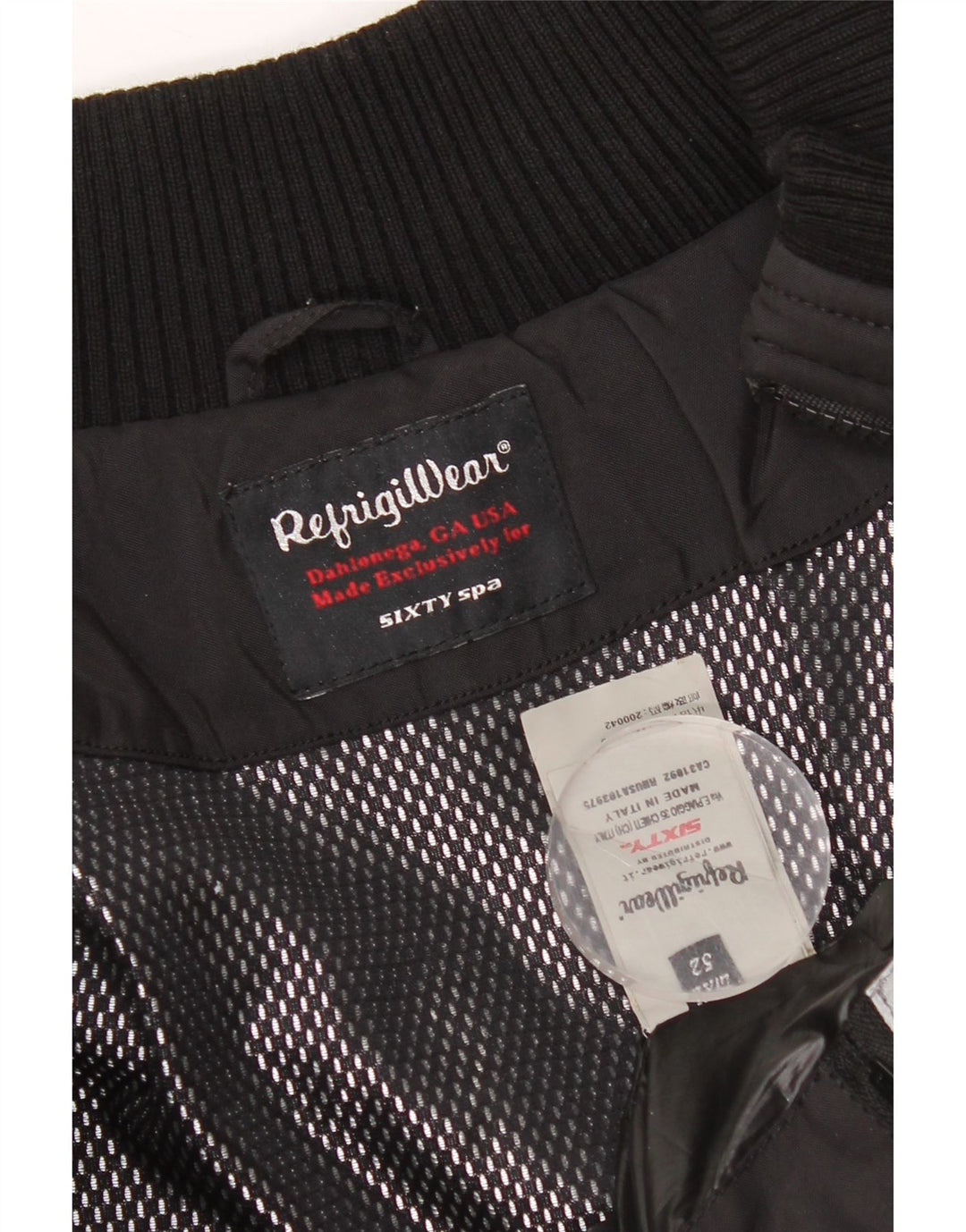 Jachetă de ploaie pentru femei Refrigiwear IT 52 2XL Nylon negru