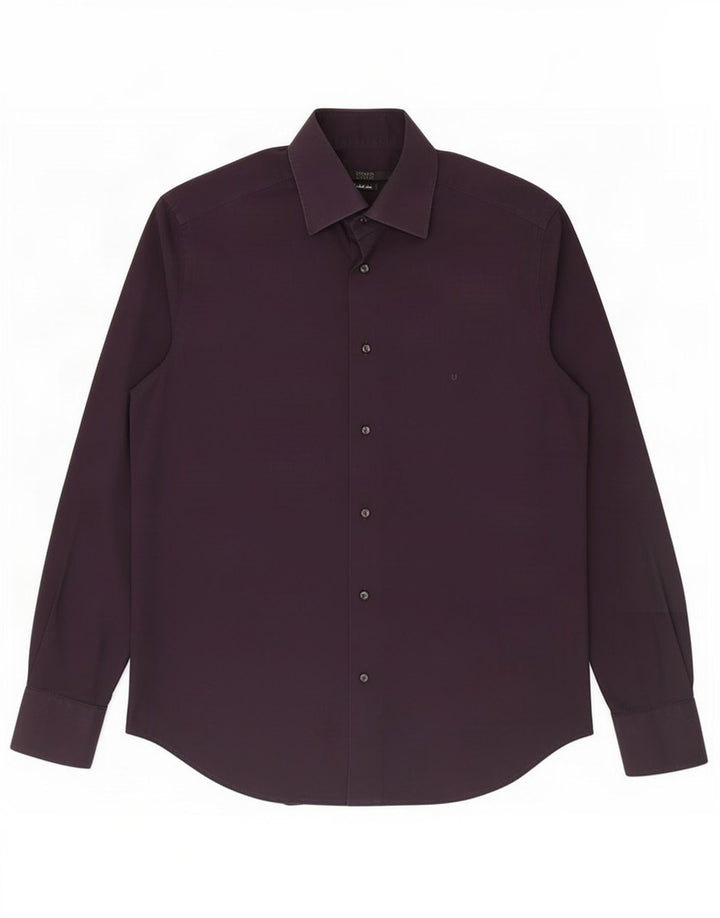 Cămașă pentru bărbați Ungaro Mărimea 40 15 3/4 Bumbac violet mediu