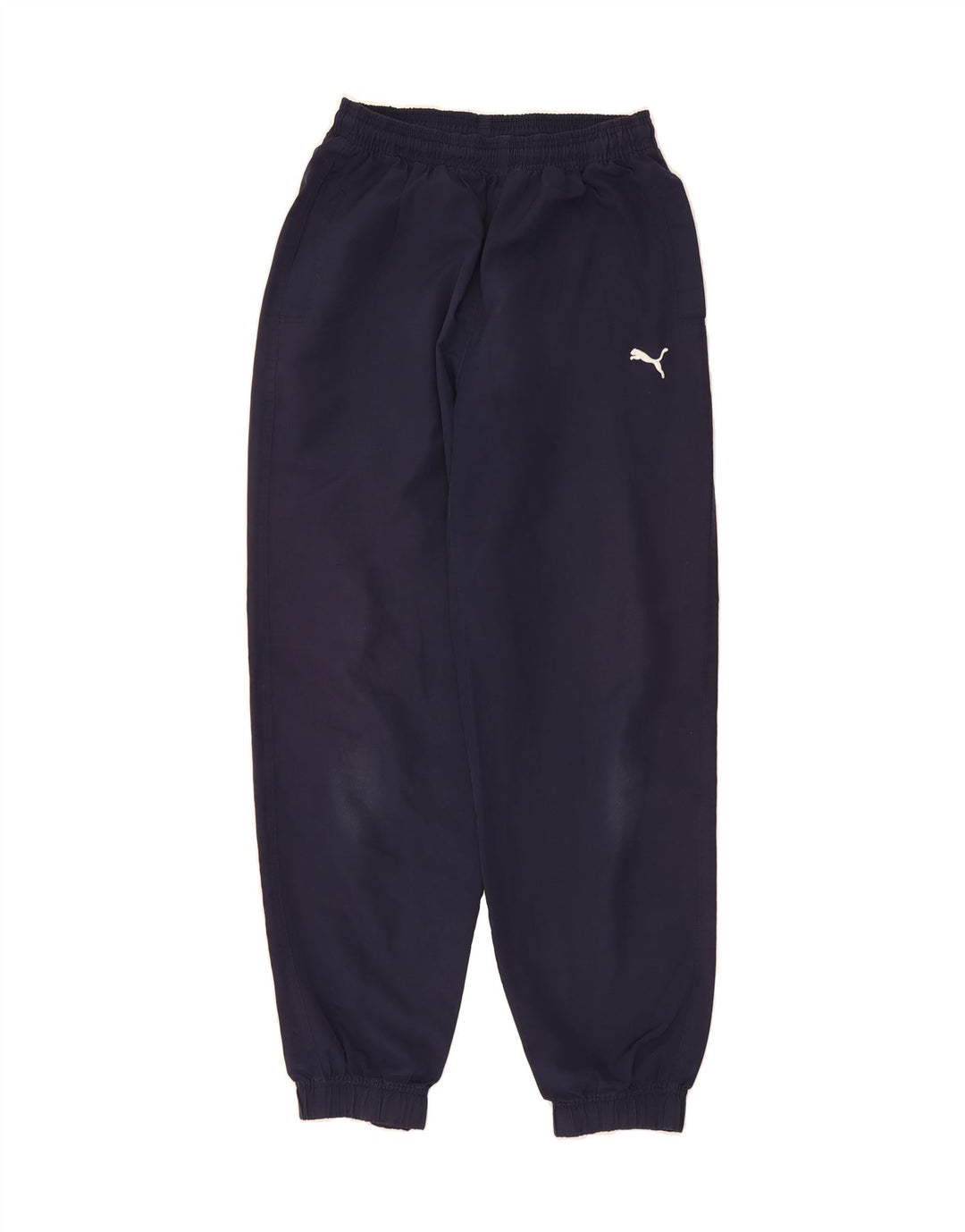 PUMA Mens Tracksuit Trousers Joggers Small  Navy Blue Polyester Vintage Puma and Second-Hand Puma from Messina Hembry 