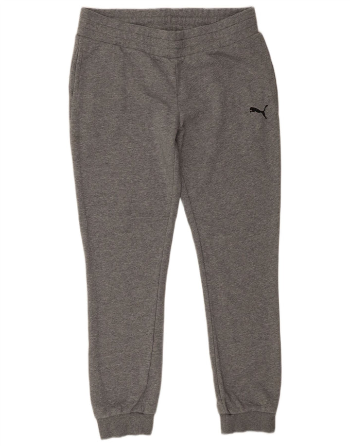Pantaloni de trening Puma pentru bărbați Joggeri mari, gri bumbac