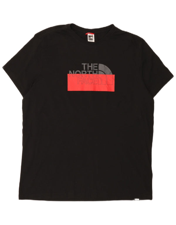Tricou grafic pentru bărbați The North Face Top XL Bumbac negru