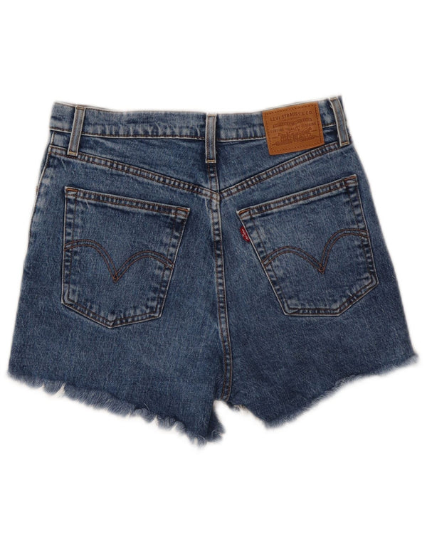 Pantaloni scurți Levi's Ribcage Denim W28 Medium Blue Bumbac