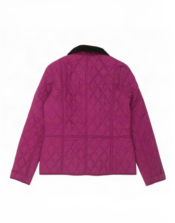 Jachetă matlasată Barbour pentru femei UK 8 Small Violet Poliester