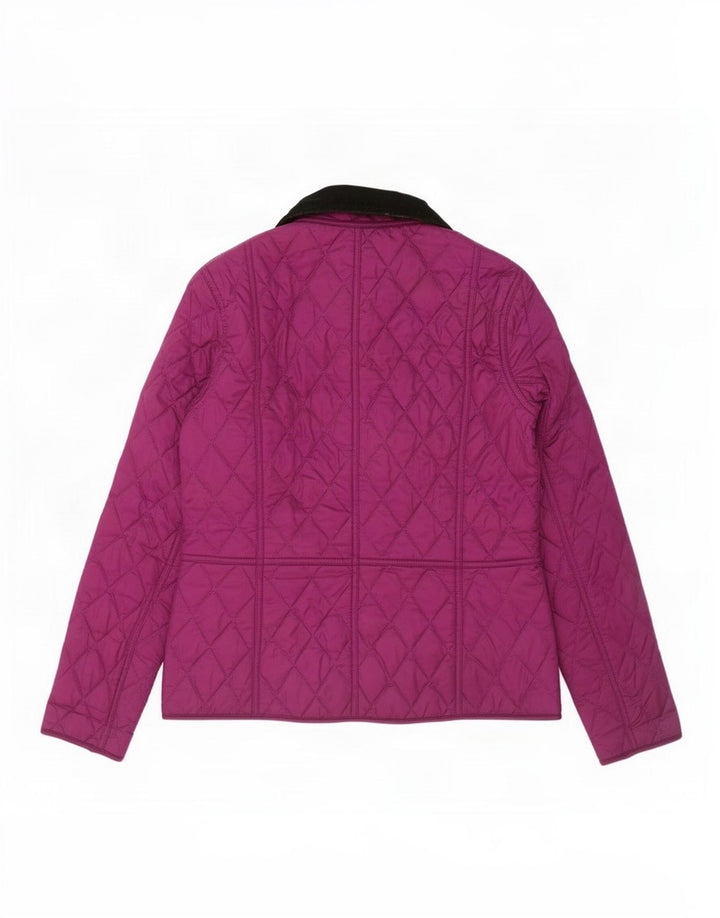 Jachetă matlasată Barbour pentru femei UK 8 Small Violet Poliester