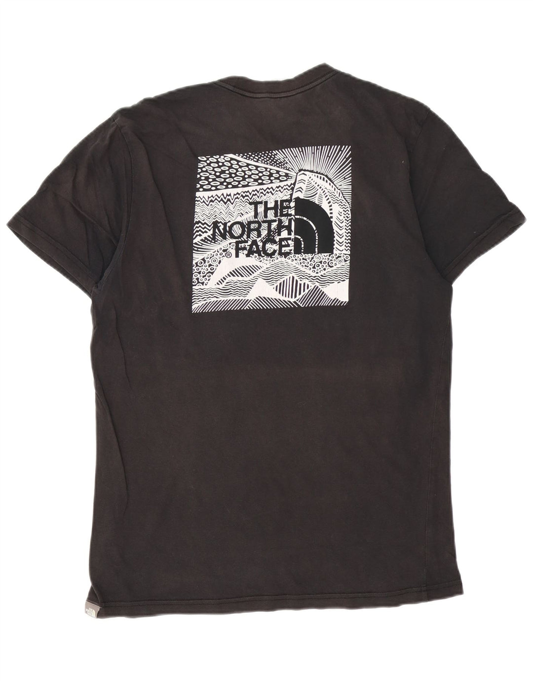 Tricou grafic pentru bărbați The North Face Top Medium Black Bumbac