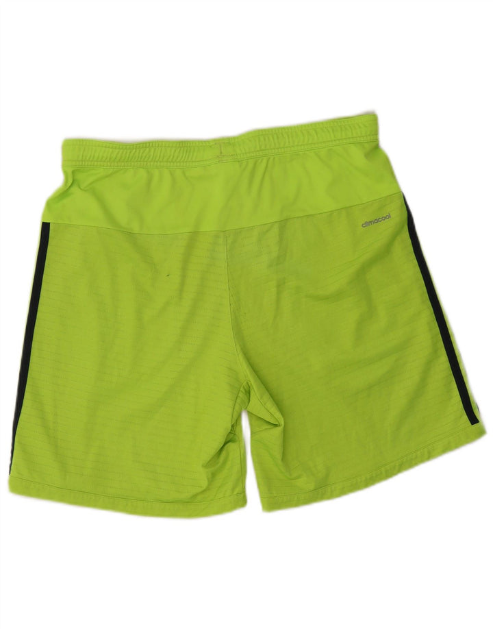 Pantaloni scurți sport pentru bărbați Adidas Climacool, mari, verde, poliester