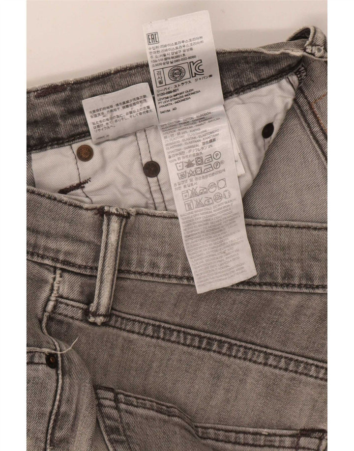 Blugi Levi's 511 Distressed Slim W31 L32 bumbac gri