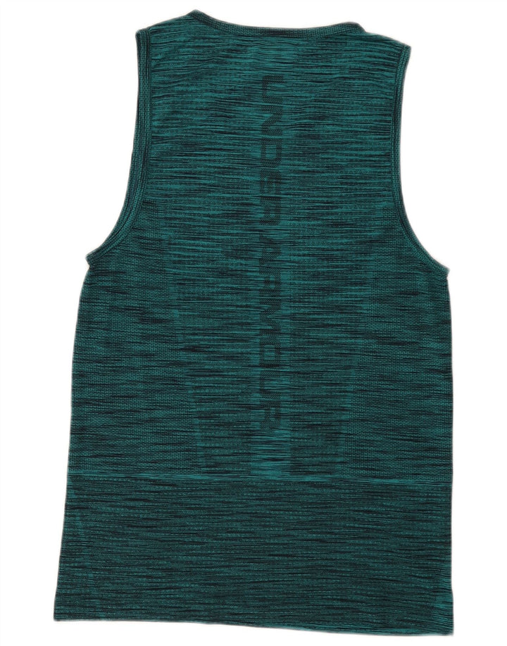 Vesta grafică Under Armour pentru bărbați Heat Gear, verde mediu pete