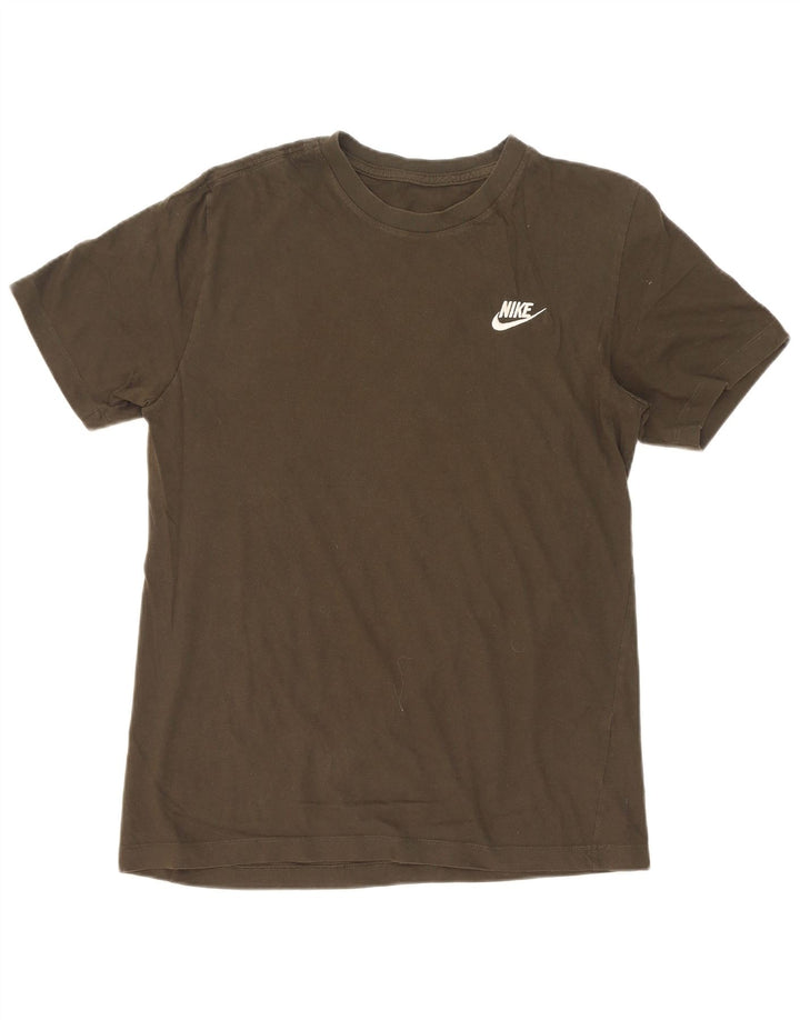 Tricou pentru bărbați Nike Top Mediu Kaki Bumbac