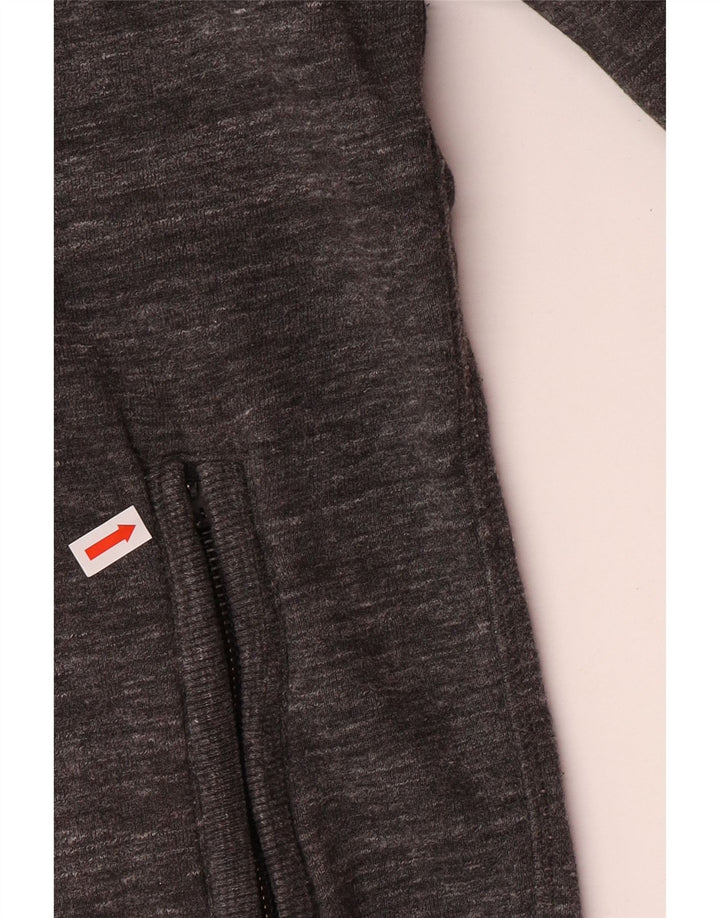 Pulover SUPERDRY pentru bărbați, bumbac cu pete mici, gri