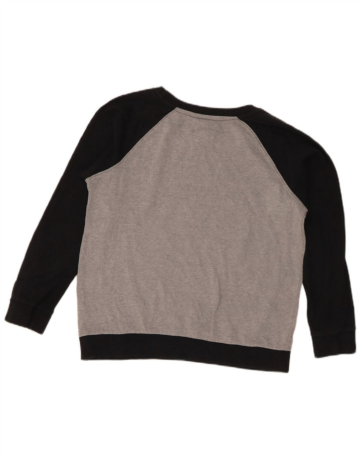 Pulover Levi's pentru damă, cu grafică, UK 10, gri mic, bloc de culoare