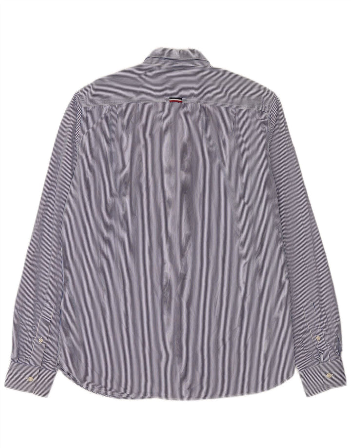 Cămașă pentru bărbați Superdry XL Blue Pinstripe Bumbac
