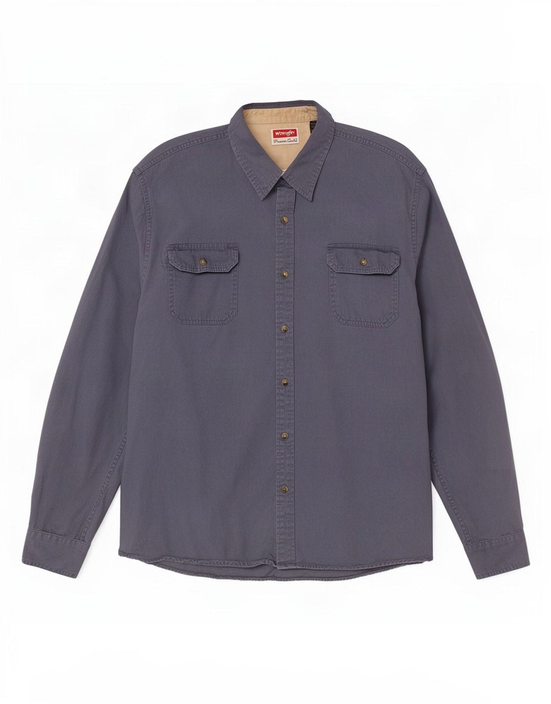Cămașă pentru bărbați Wrangler 2XL, bumbac albastru