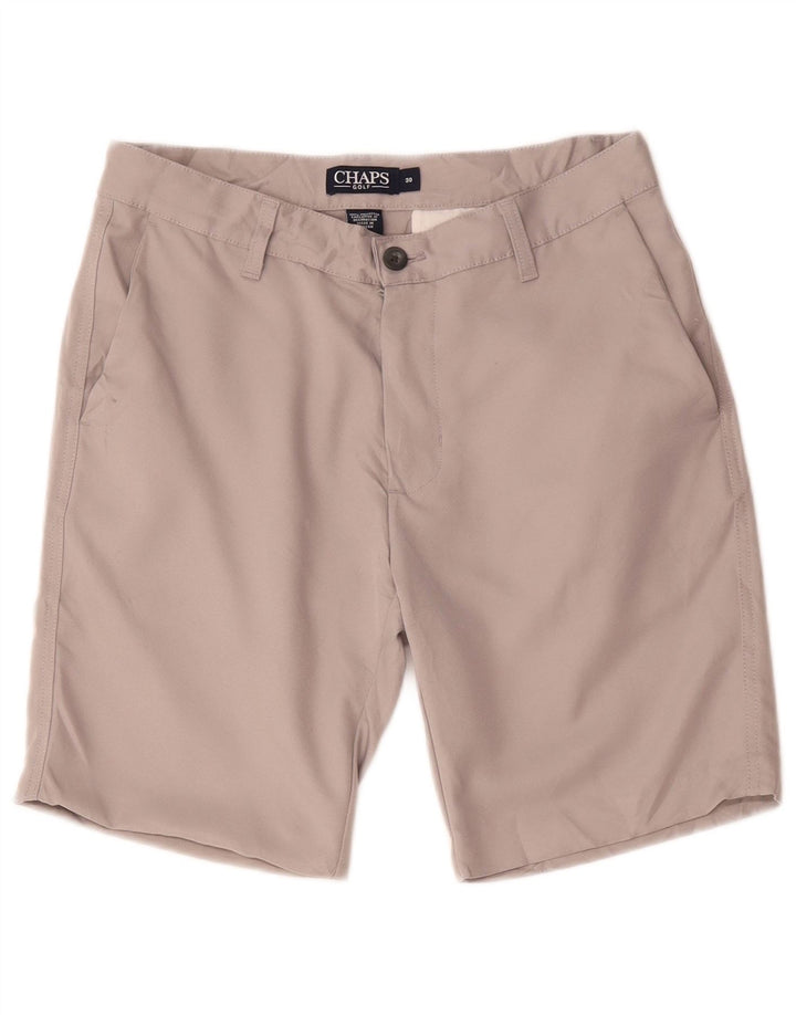 Pantaloni scurți chino pentru bărbați Chaps W30, poliester, gri mediu