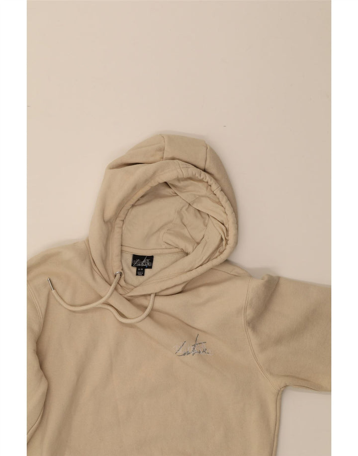 ELLESSE Mens Hoodie Jumper Medium Beige Cotton Vintage Ellesse and Second-Hand Ellesse from Messina Hembry 