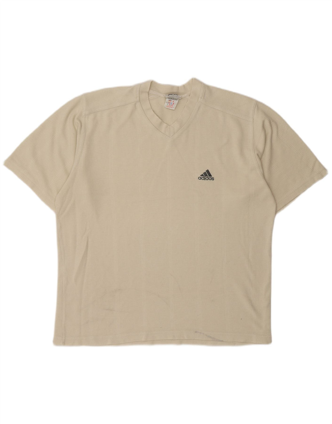 Tricou pentru bărbați ADIDAS Top UK 40/42 Medium Beige Bumbac