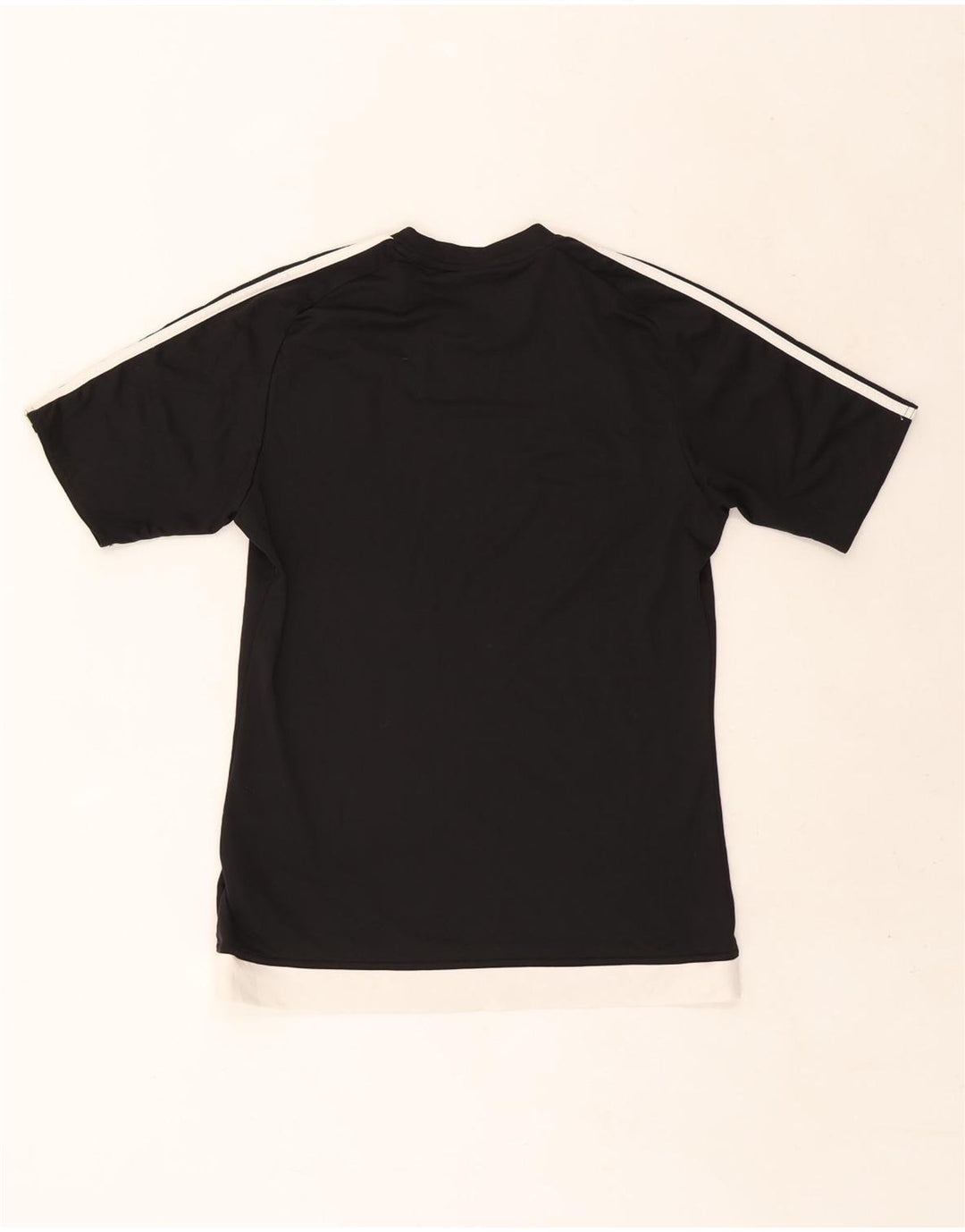 Tricou Adidas Climalite pentru bărbați Top mic, negru, poliester color bloc