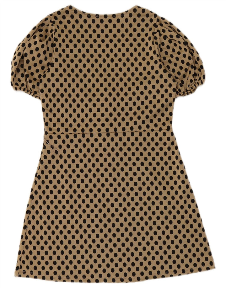 Rochie Zara femeie A-Line UK 12 Medium Bej Buline