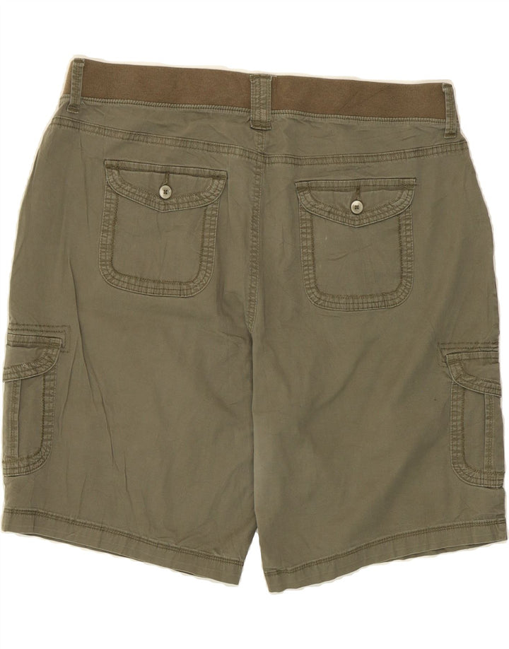 LEE Womens Relaxed Fit Cargo Shorts 2XL W40 Beige Cotton Vintage Lee and Second-Hand Lee from Messina Hembry 