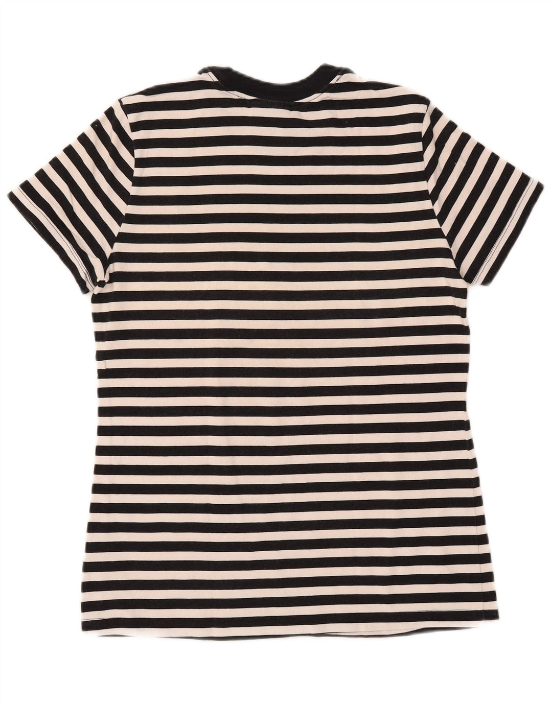 Tricou grafic pentru femei NIKE Top UK 12 Bumbac cu dungi negre medii