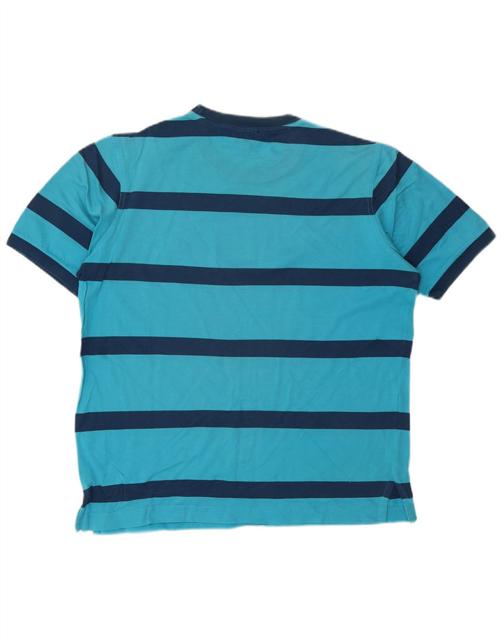 AMERIGO VESPUCCI Tricou Bărbați Top Mediu Albastru în dungi