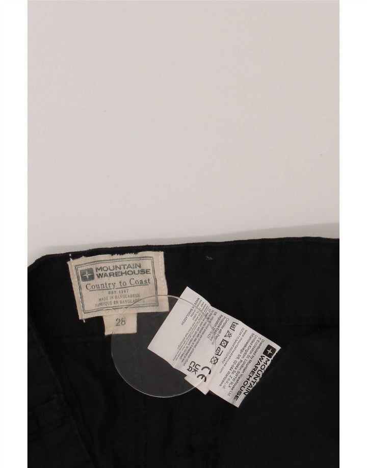 Pantaloni scurți cargo pentru bărbați Mountain Warehouse W28 mici, bumbac bleumarin