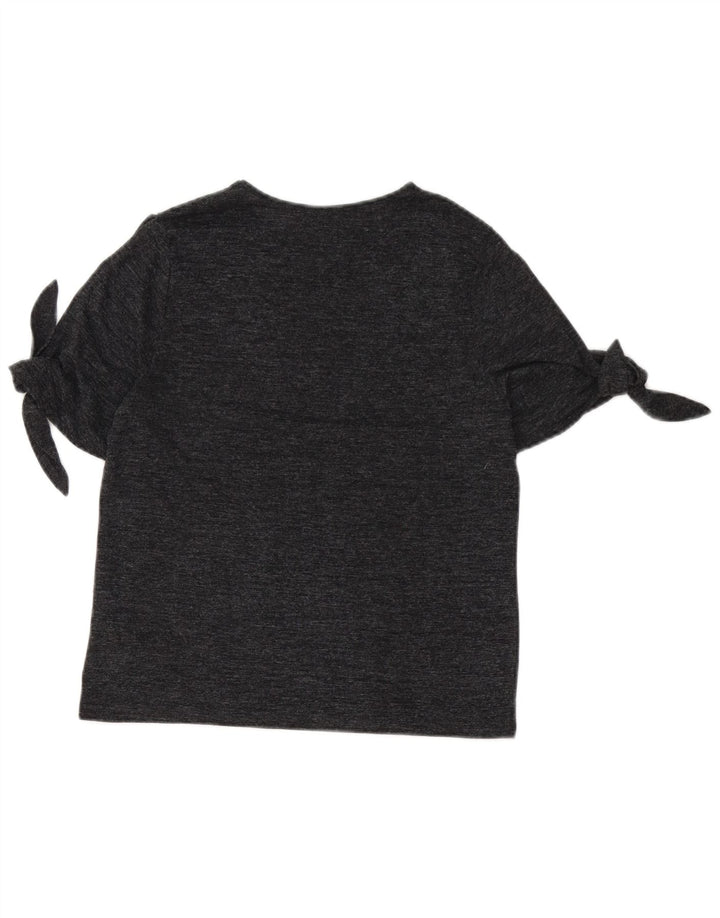 Tricou pentru femei Zara UK 12 Poliester cu pături gri mediu