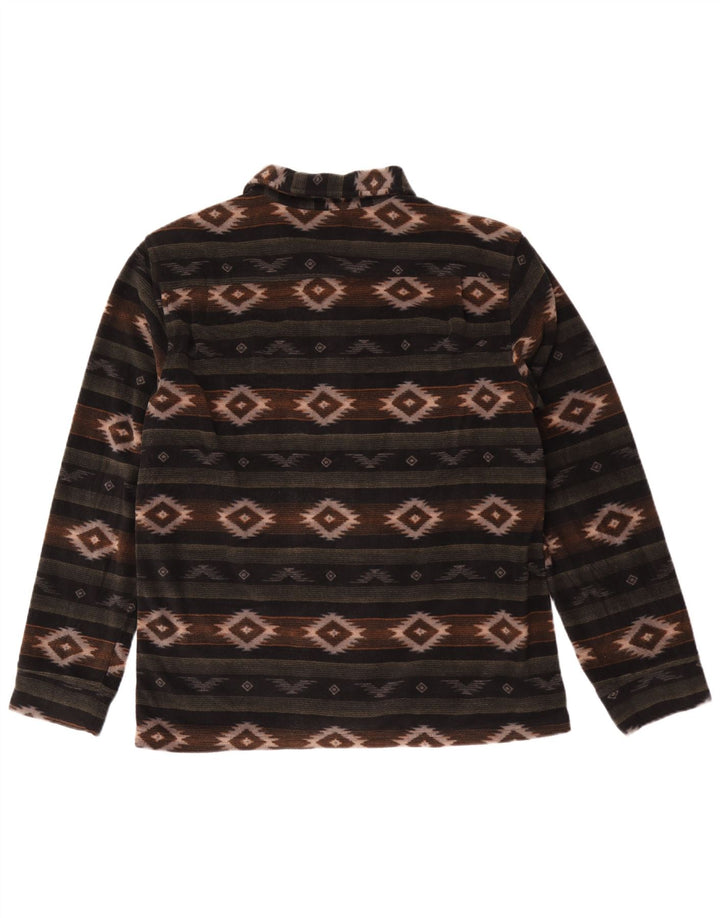 Cămașă Fleece Hurley pentru bărbați, poliester Fair Isle, multicolor, mediu