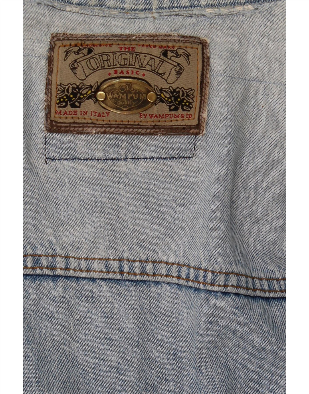 Jachetă de blugi pentru bărbați Wampum UK 38 Medium Blue