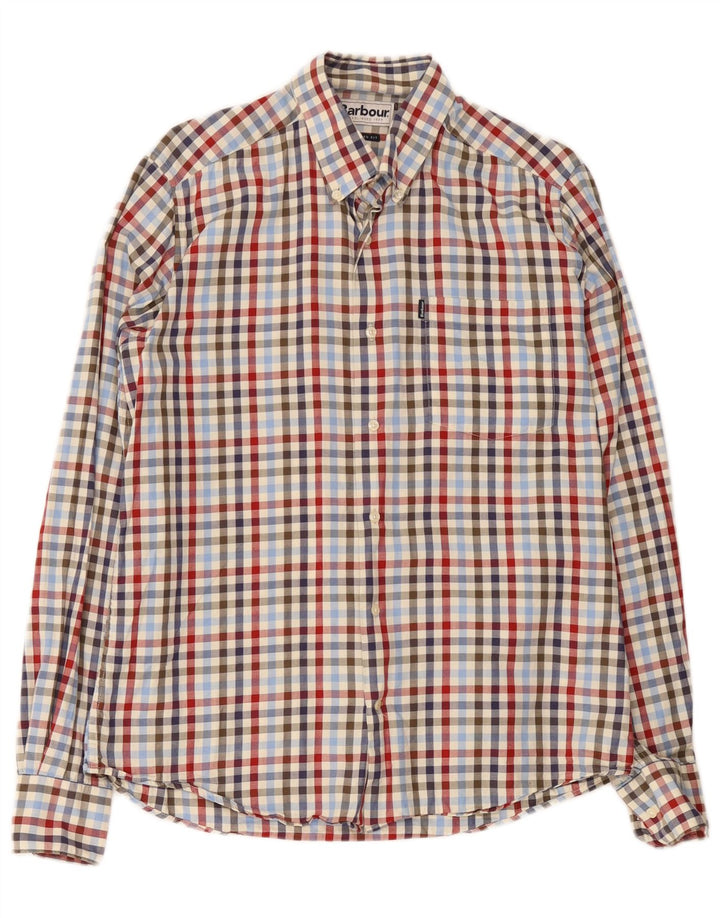 Cămașă pentru bărbați Barbour, cu croiala medie, multicoloră, din bumbac