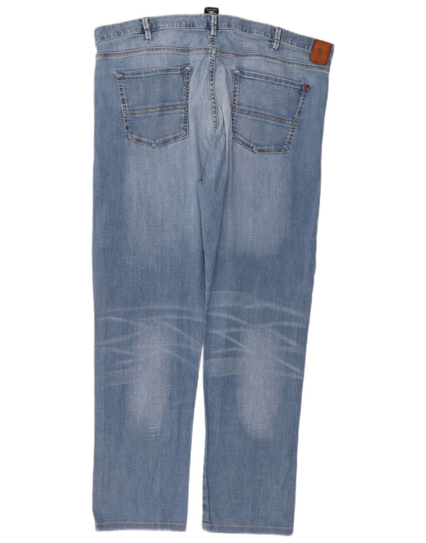 Marina Yachting Blugi drepti pentru bărbați W38 L30 Bumbac albastru