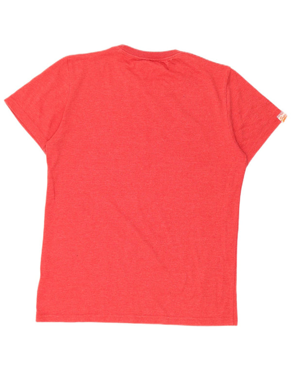 Tricou grafic Superdry pentru bărbați Top mare poliester roșu