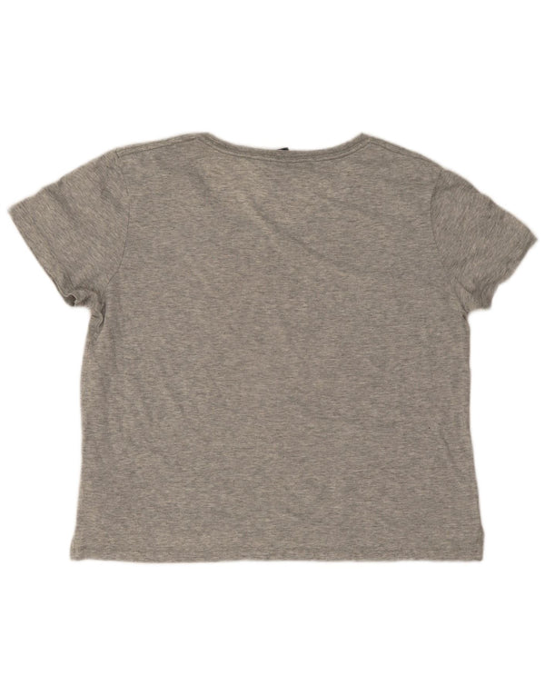 Tricou cu grafic supradimensionat pentru femei Nike UK 6 XS Gri pete