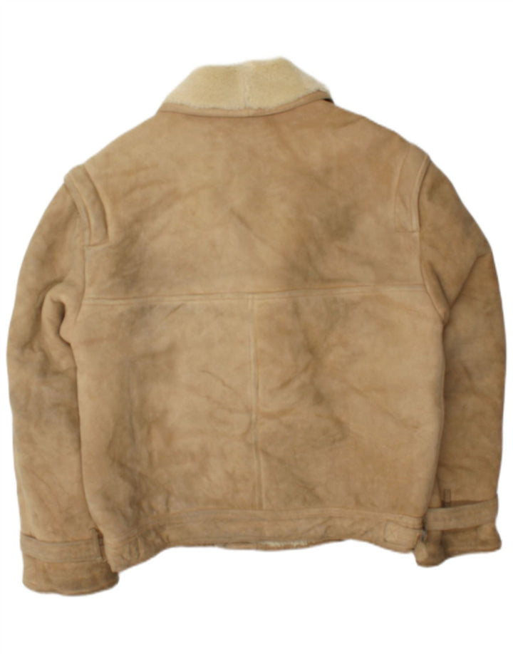 Jachetă din shearling pentru bărbați McGregor IT 50 mare, bej