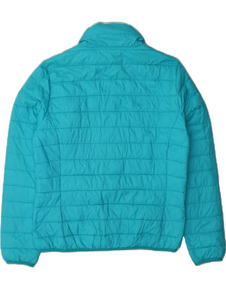 CARRERA Womens Padded Jacket UK 14 Medium Blue Polyamide Vintage Carrera and Second-Hand Carrera from Messina Hembry 