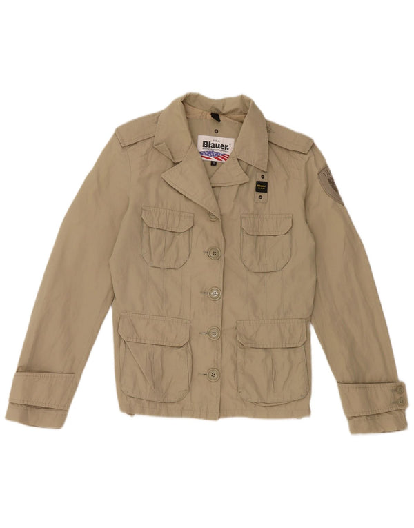 Jachetă militară Blauer pentru femei UK 10 Small Khaki