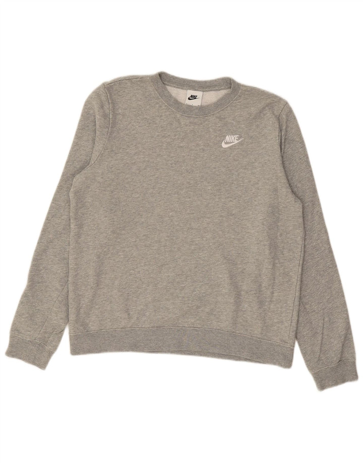 Pulover pentru bărbați NIKE Pulover mic, gri, bumbac