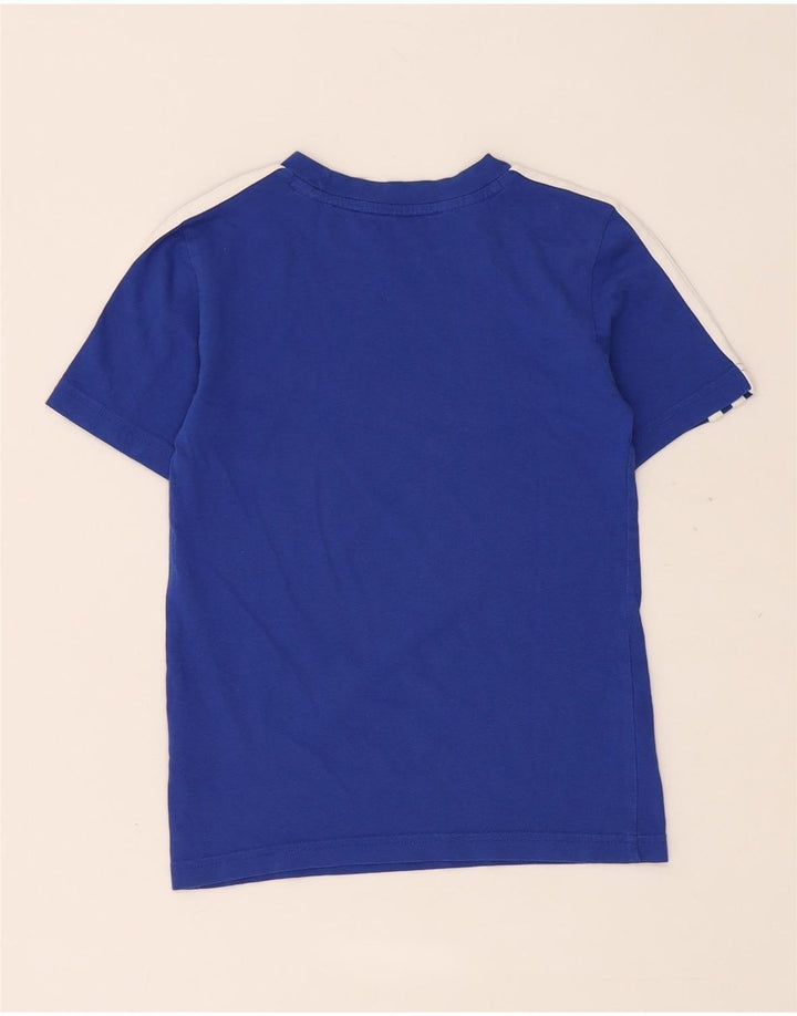 Tricou Băieți Adidas Top 7-8 Ani Bumbac Albastru