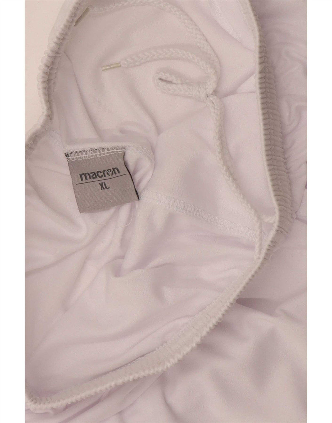 Pantaloni scurți de sport grafic pentru bărbați Macron XL, alb