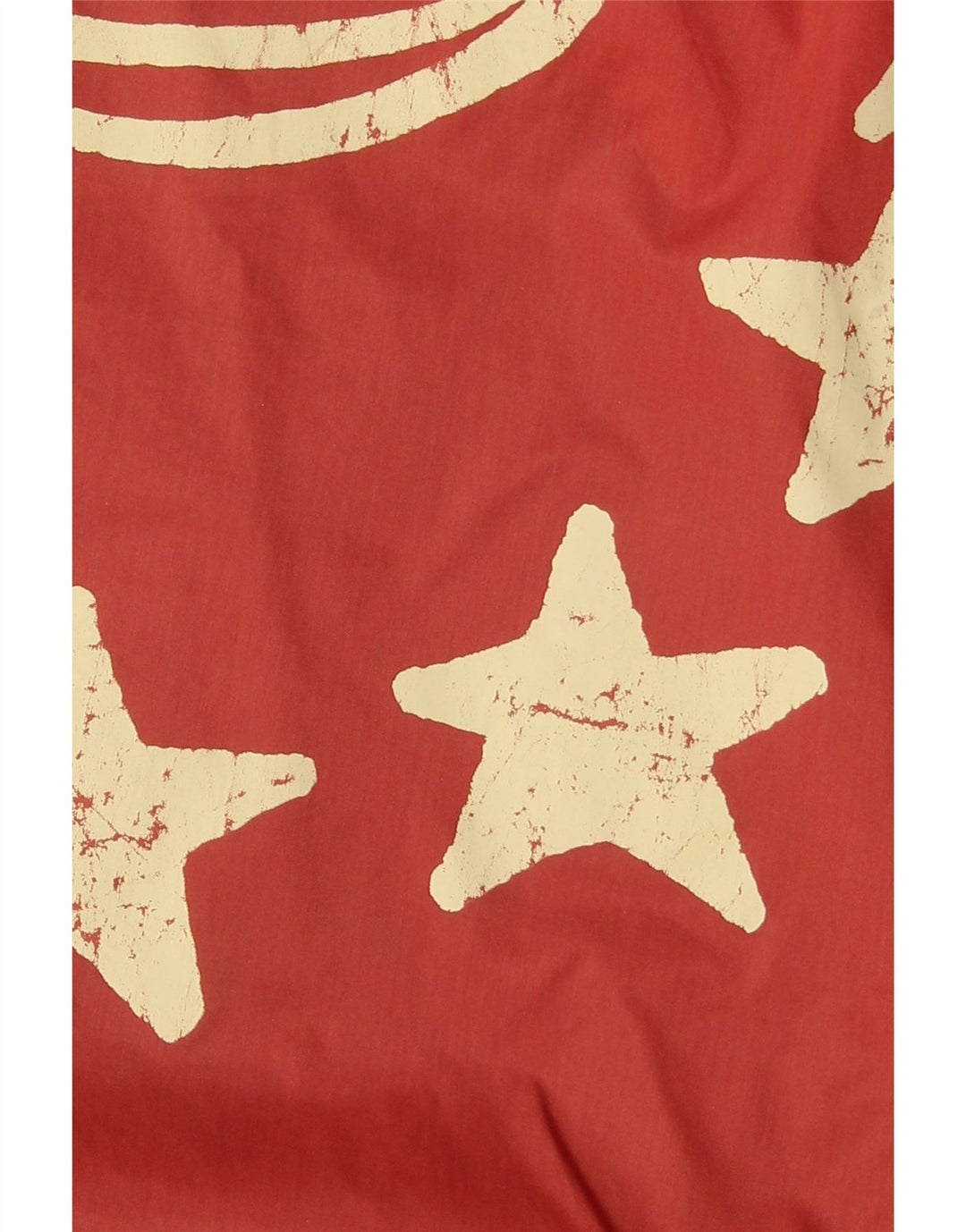 Jachetă de ploaie grafică pentru bărbați VINTAGE UK 44 2XL Nailon roșu