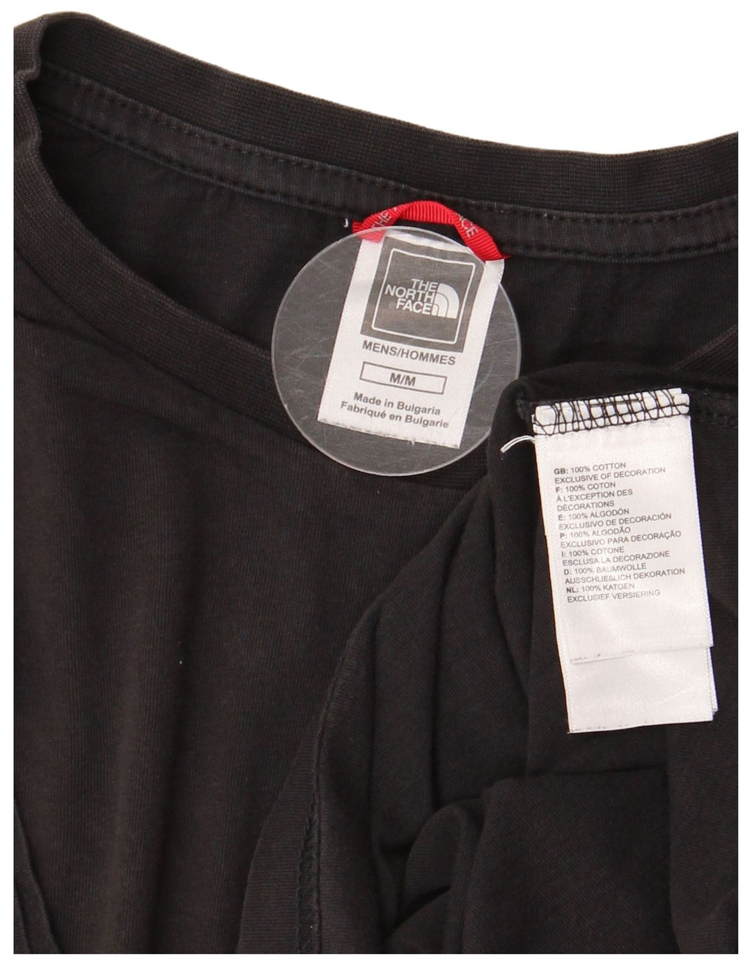 Tricou pentru bărbați The North Face Top Medium Black Bumbac