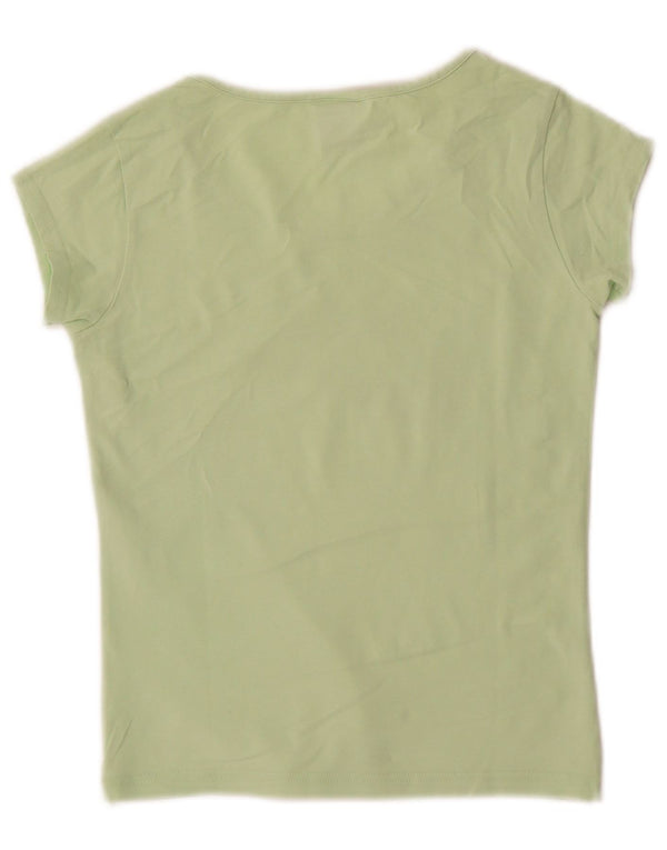 Tricou crop grafic Nike pentru femei Top UK 8/10 Small Green