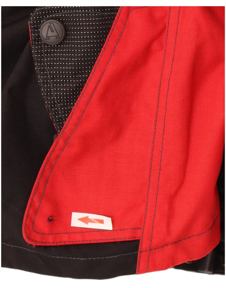 Jachetă pentru bărbați Akito Motorstyle Graphic Racer UK 36 Mic, negru, colorblock