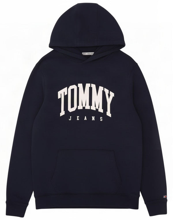 Tommy Hilfiger Pulover grafic pentru bărbați XL Bumbac bleumarin