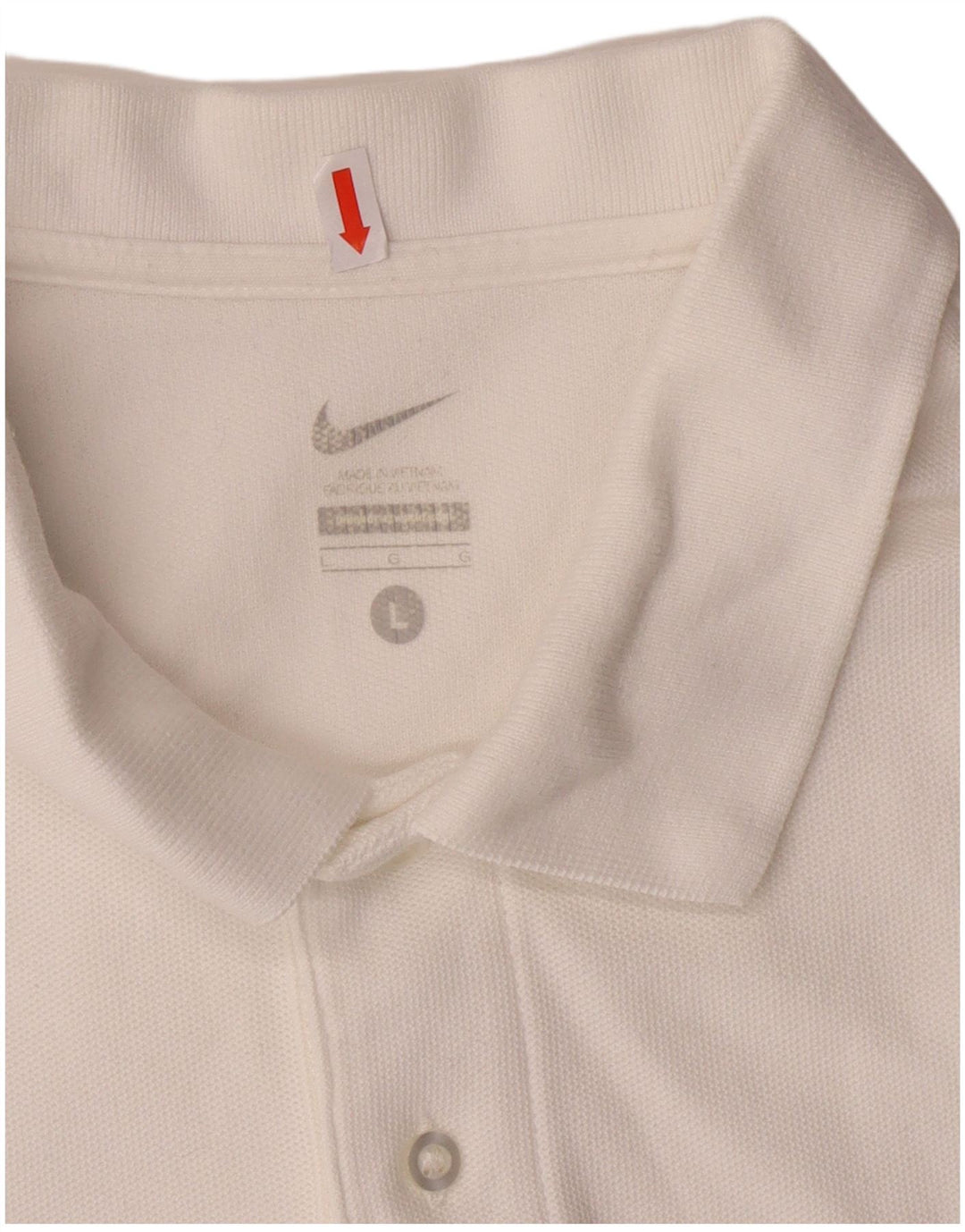 Tricou polo NIKE pentru bărbați, mare, alb