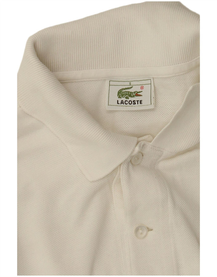 Tricou polo pentru bărbați LACOSTE Mărimea 5 Bej mare
