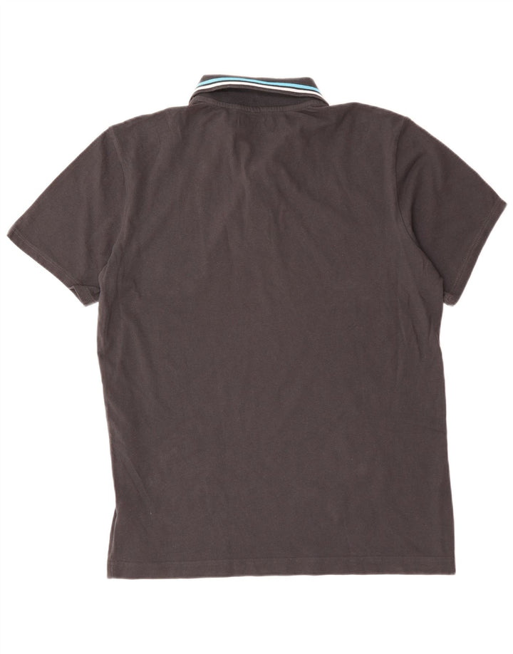 Tricou polo pentru bărbați FILA XL bumbac gri