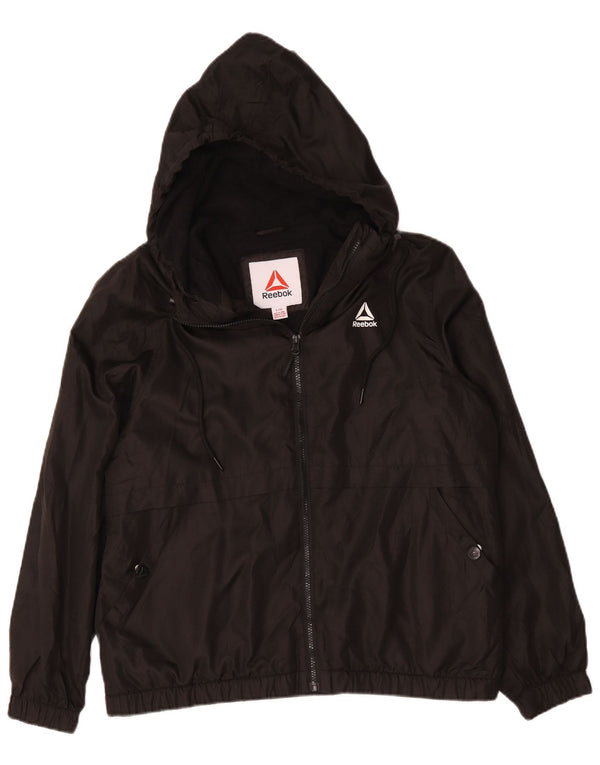 Jachetă bomber cu glugă pentru bărbați Reebok UK 40 Poliester negru mare
