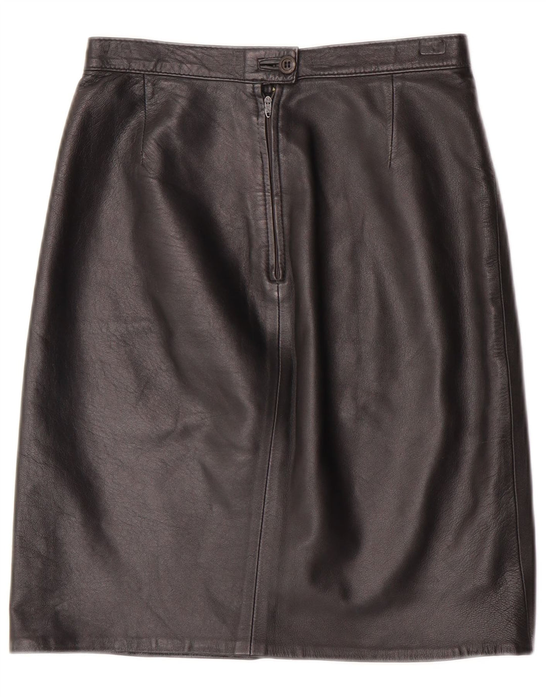 Fusta de piele pentru femei VINTAGE IT 38 XS W24 Negru